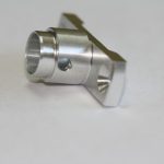 turned AU4G aluminium screw, nut, adapter