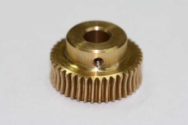 Décolletage roue denté Bronze Ø21.6 lg 12 mm